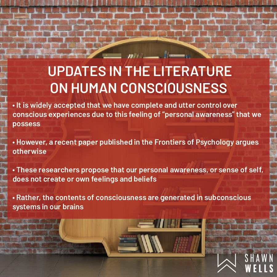 Updates in the literature on human consciousness