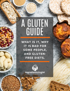 A Gluten Guide by Ingredientologist