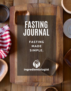 Fasting journal. Fasting made simple