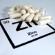 zinc symbol and supplements