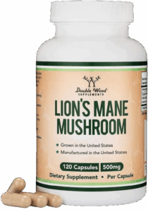 Double Wood Organic Lions Mane Mushroom Capsules