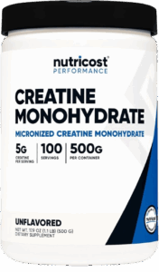 Nutricost Creatine Monohydrate Micronized Powder