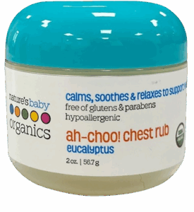 Nature’s Baby Organics Ah-Choo! Chest Rub