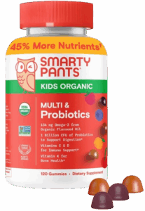 SmartyPants Organic Kids Multivitamin Gummies