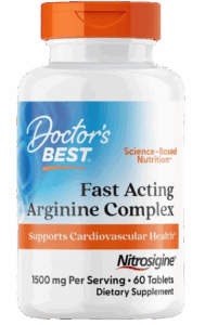 Doctor’s Best Fast Acting Arginine Complex w/Nitrosigine