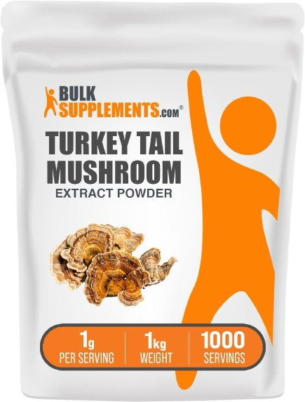BulkSupplements Turkey Tail Mushroom Extract Powder