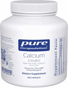 Pure Encapsulations Calcium (Citrate)