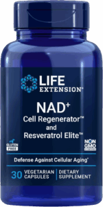Life Extension NAD+ Cell Regenerator and Resveratrol Elite