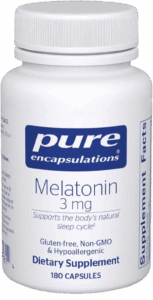 Pure Encapsulations Melatonin 3 mg