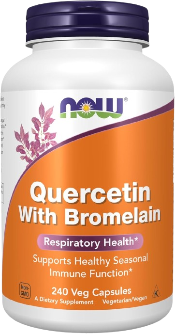 NOW Foods Quercetin with Bromelain