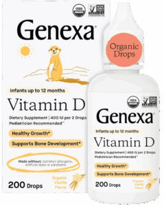 Genexa Infants Vitamin D Liquid Drops