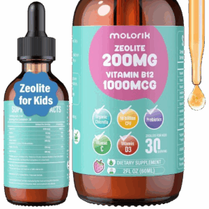 Molorik Zeolite Liquid Drops with Probiotics