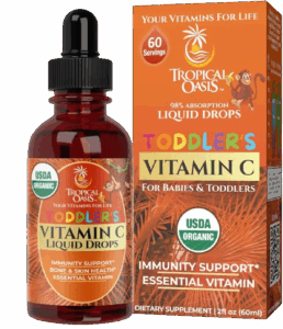 Tropical Oasis Toddler’s Vitamin C Liquid Drops