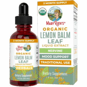 MaryRuth’s Organic Lemon Balm Leaf Liquid Extract