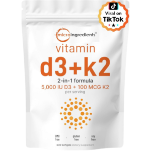 Micro Ingredients – Vitamin D3 + K2 MK-7
