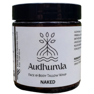 Audhumla – Naked Face & Body Tallow Whip