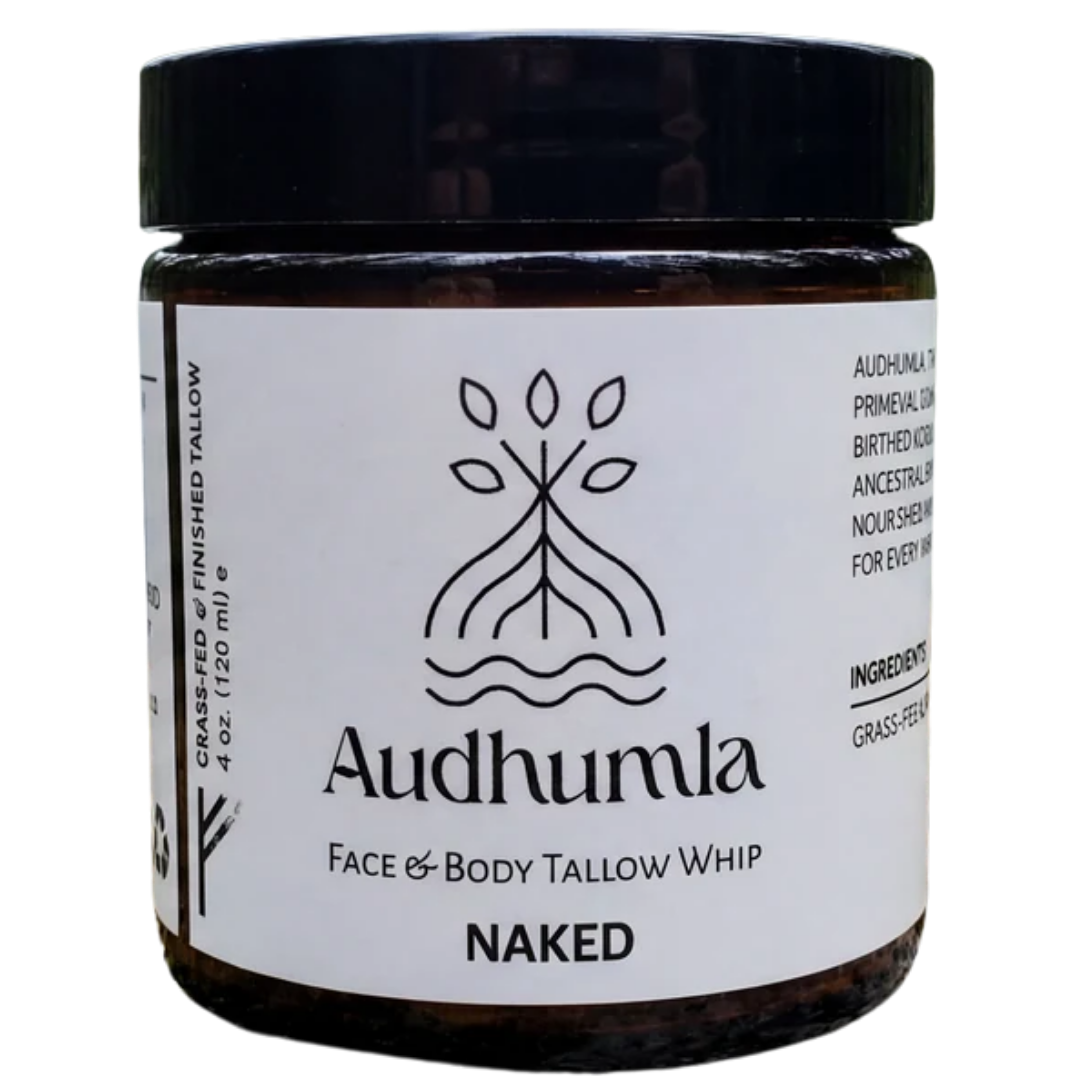 Audhumla – Naked Face & Body Tallow Whip