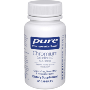 Pure Encapsulations – Chromium Picolinate 500 mcg